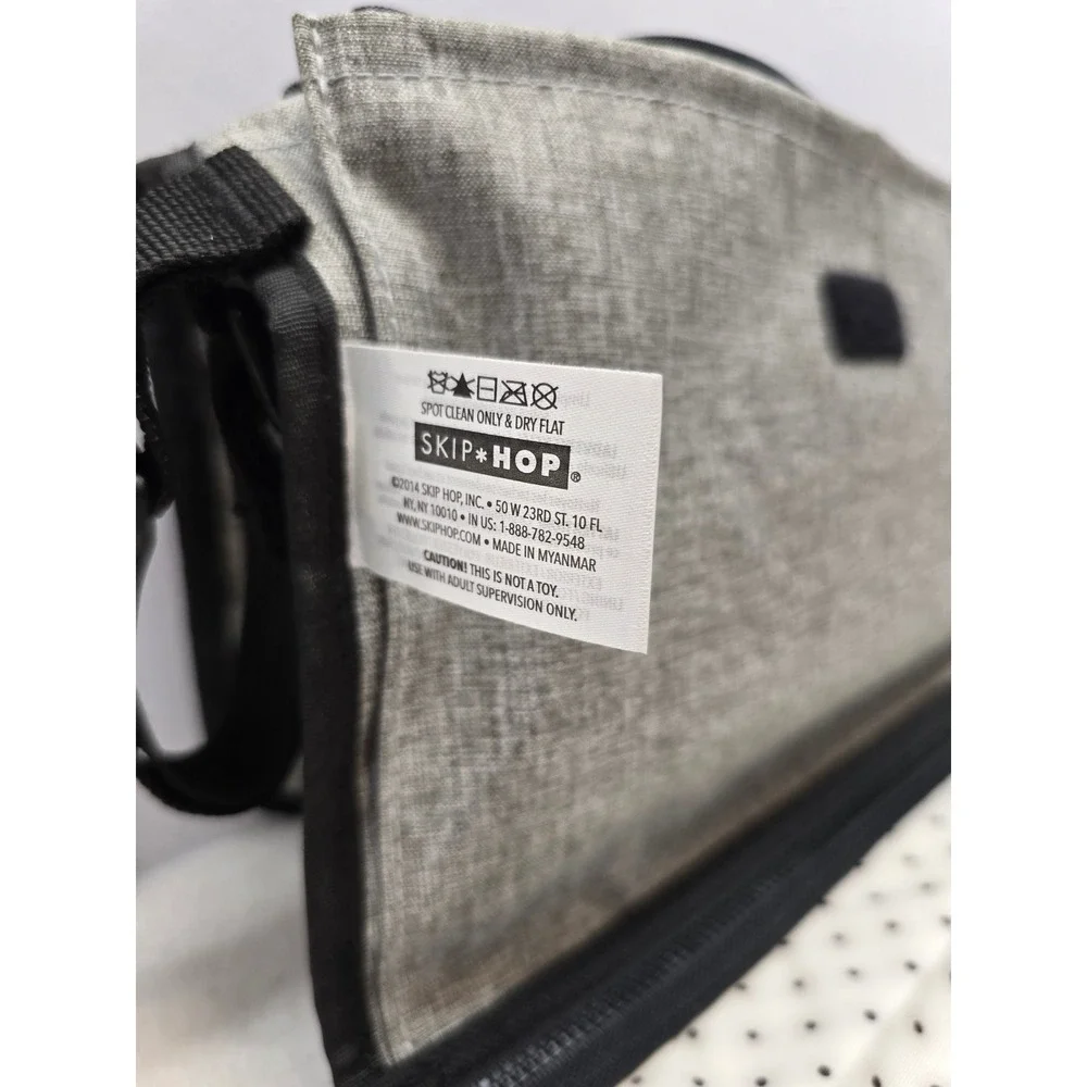 Skip‎ Hop Pronto Signature Portable Diaper Changing Station Heather Gray Unisex